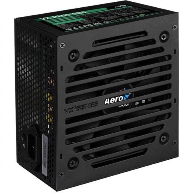 Блок питания AEROCOOL VX PLUS 800W, 800Вт, 120мм, черный 1118648 Блок питания AEROCOOL VX PLUS 800W, 800Вт, 120мм, черный 1118648