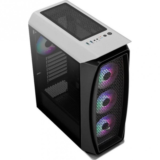 Корпус AEROCOOL AERO ONE FROST-G-WT-V1, без БП, ATX, 4x120mm, 2x140mm, 2xUSB3.0, audio bott PSU, белый 1184773 Корпус AEROCOOL AERO ONE FROST-G-WT-V1, без БП, ATX, 4x120mm, 2x140mm, 2xUSB3.0, audio bott PSU, белый 1184773