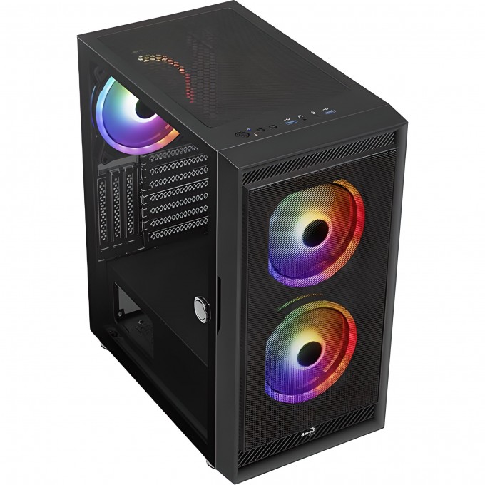 Корпус Aerocool Graphite-G-BK-v2 без БП ATX 6x120mm 1x140mm 2xUSB3.0 audio bott PSU черный 1474204 Корпус Aerocool Graphite-G-BK-v2 без БП ATX 6x120mm 1x140mm 2xUSB3.0 audio bott PSU черный 1474204