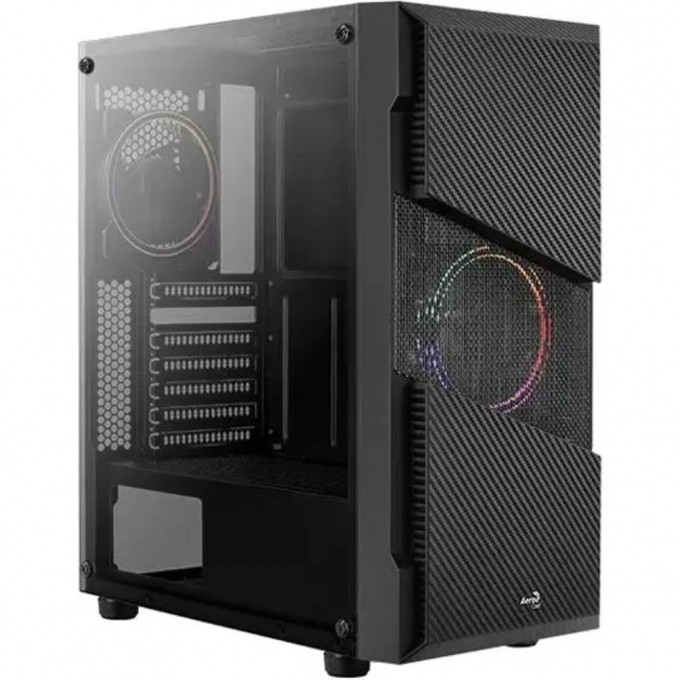 Корпус AEROCOOL MENACE SATURN FRGB-G-BK-V1 без БП ATX 7x120mm 2x140mm 2xUSB3.0 audio bott PSU, черный 1217779 Корпус AEROCOOL MENACE SATURN FRGB-G-BK-V1 без БП ATX 7x120mm 2x140mm 2xUSB3.0 audio bott PSU, черный 1217779