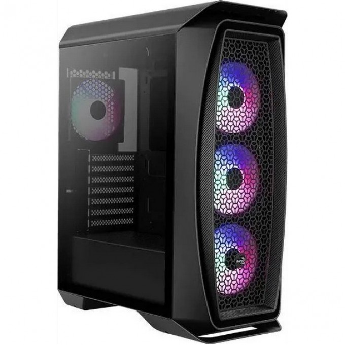 Корпус ATX AEROCOOL AERO ONE FROST-G-BK-V1, Midi-Tower, без БП, черный 1184769 Корпус ATX AEROCOOL AERO ONE FROST-G-BK-V1, Midi-Tower, без БП, черный 1184769