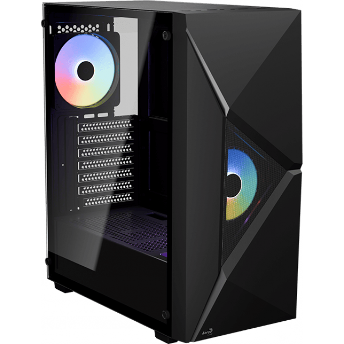 Корпус ATX AEROCOOL PLAYER-G-BK-v1, Midi-Tower, без БП, черный 2053627 Корпус ATX AEROCOOL PLAYER-G-BK-v1, Midi-Tower, без БП, черный 2053627