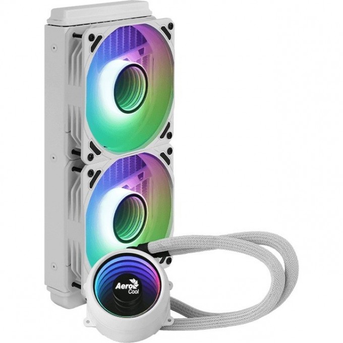 Система водяного охлаждения AEROCOOL Mirage L240 White 1696457 Система водяного охлаждения AEROCOOL Mirage L240 White 1696457